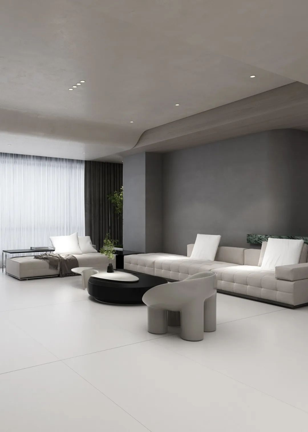 新品鑒賞 | 強輝400×800mm中板上新,絨巖系列同工藝,匠心之作!(圖6) 圖片